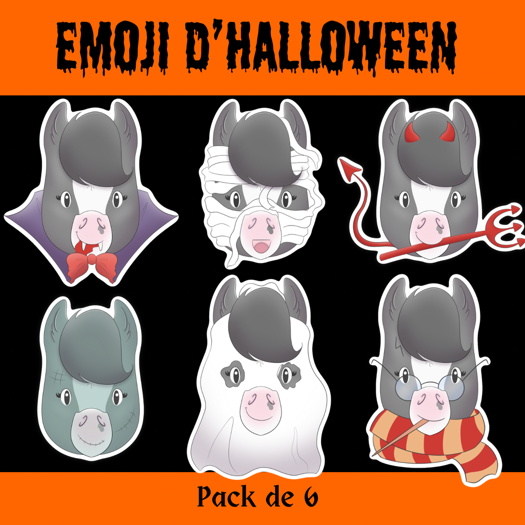 Pack Emoji d’Halloween