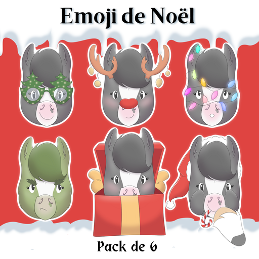 Pack d'Emoji de Noël